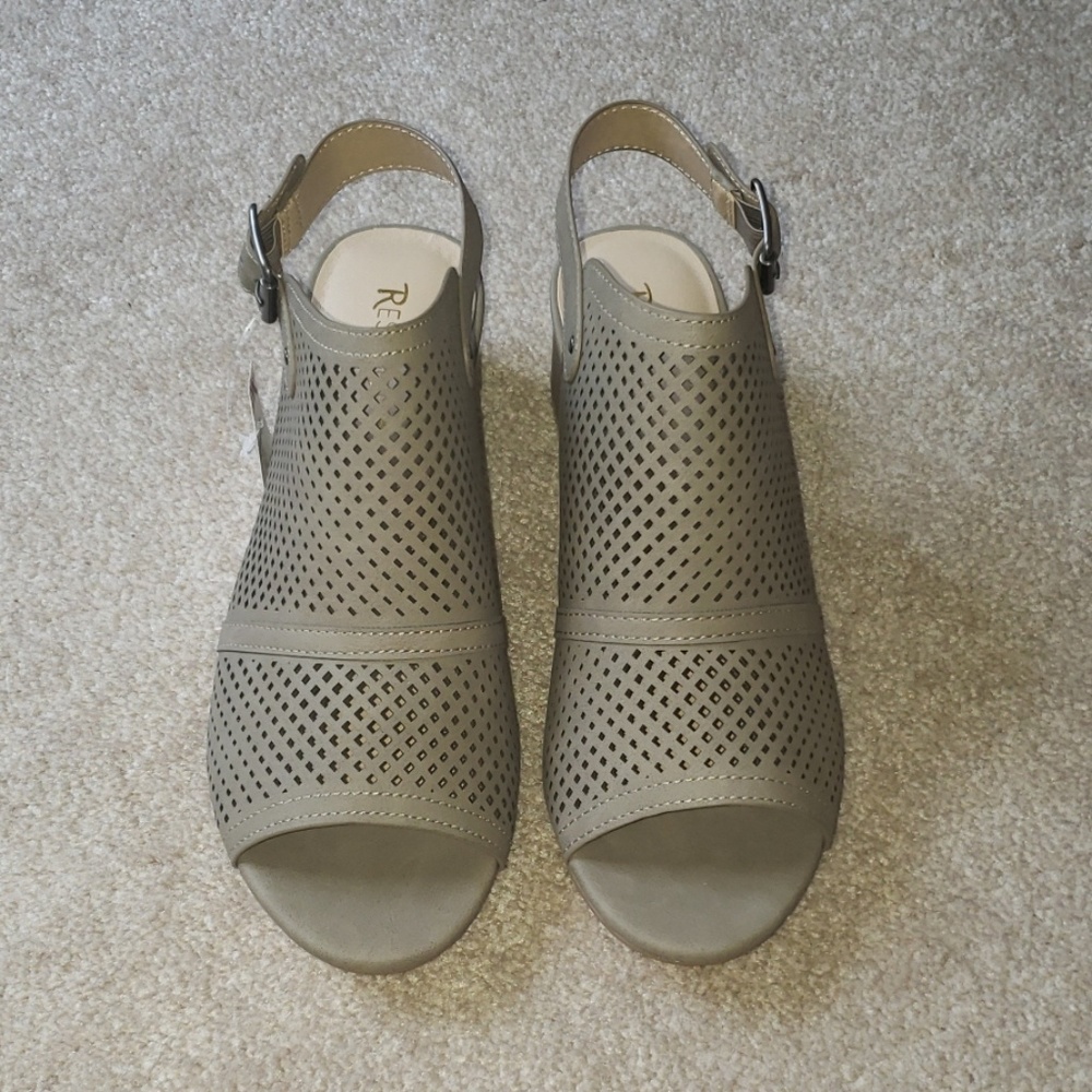 Restricted Women's Taupe Sandals-New with Tags